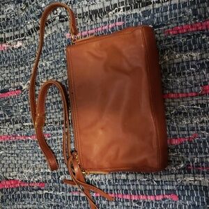 Margot Brown Leather Purse